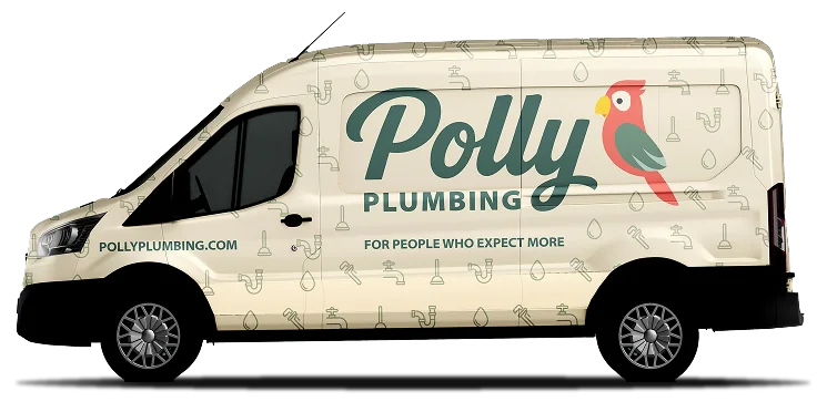 Polly Plumbing Team Bus